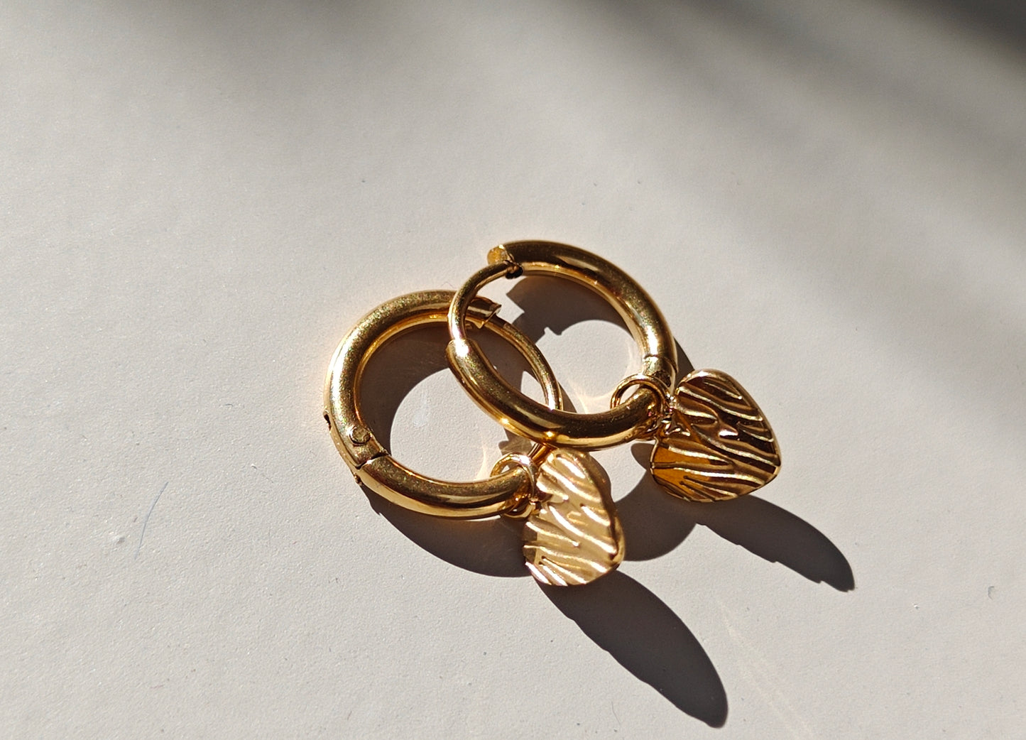 Oorbellen Leopard Hearts