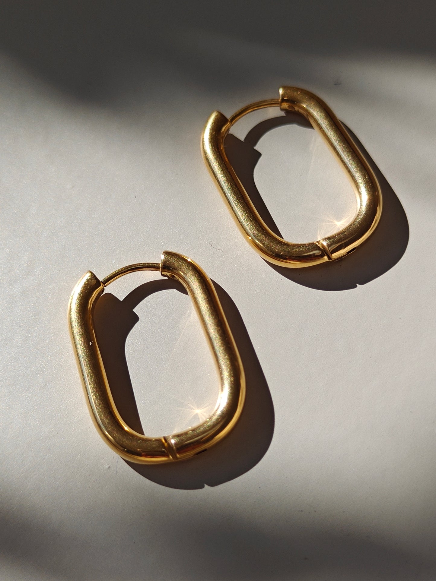 Oorbellen Basic Oval