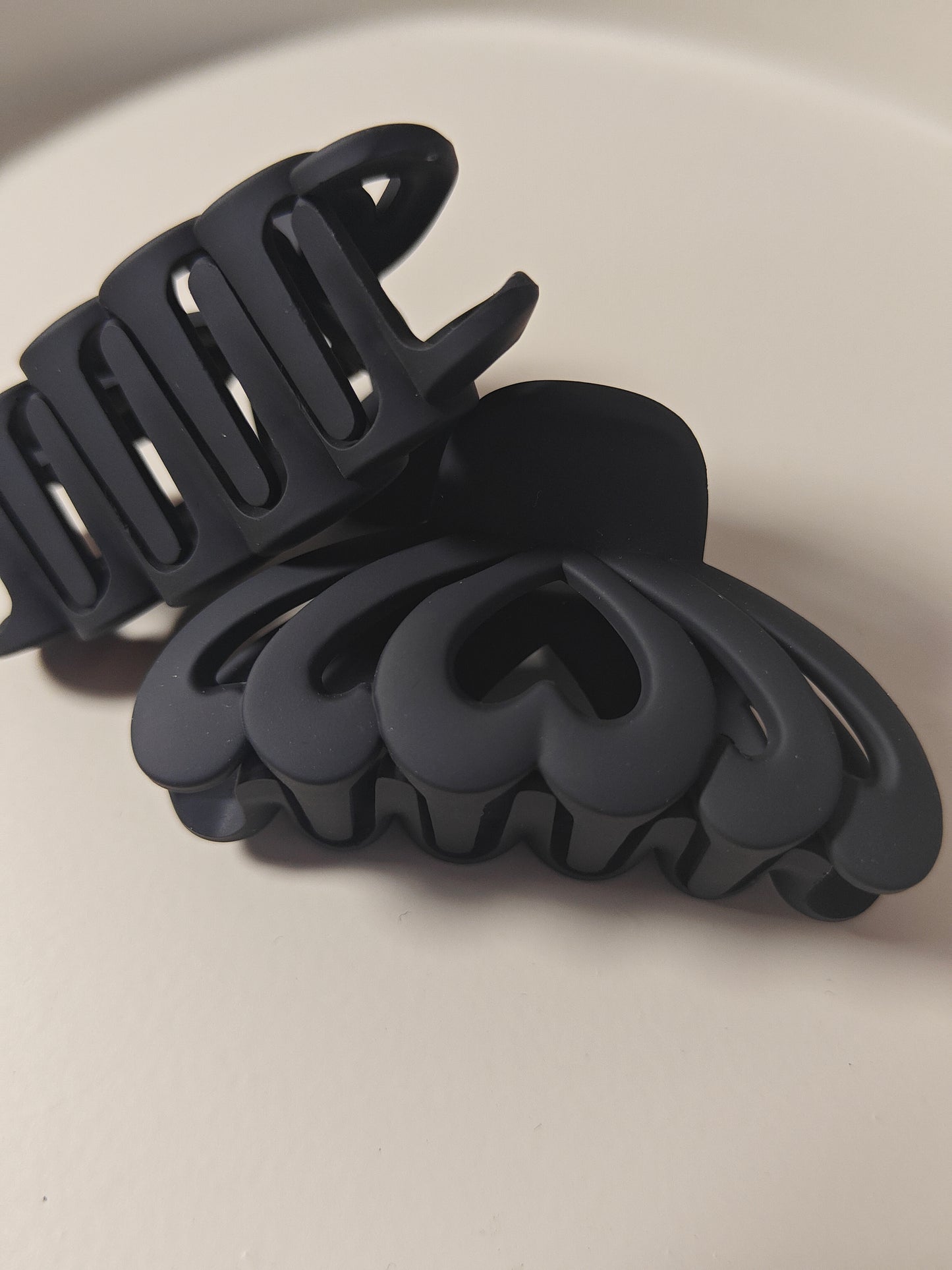 Haar clip heart small