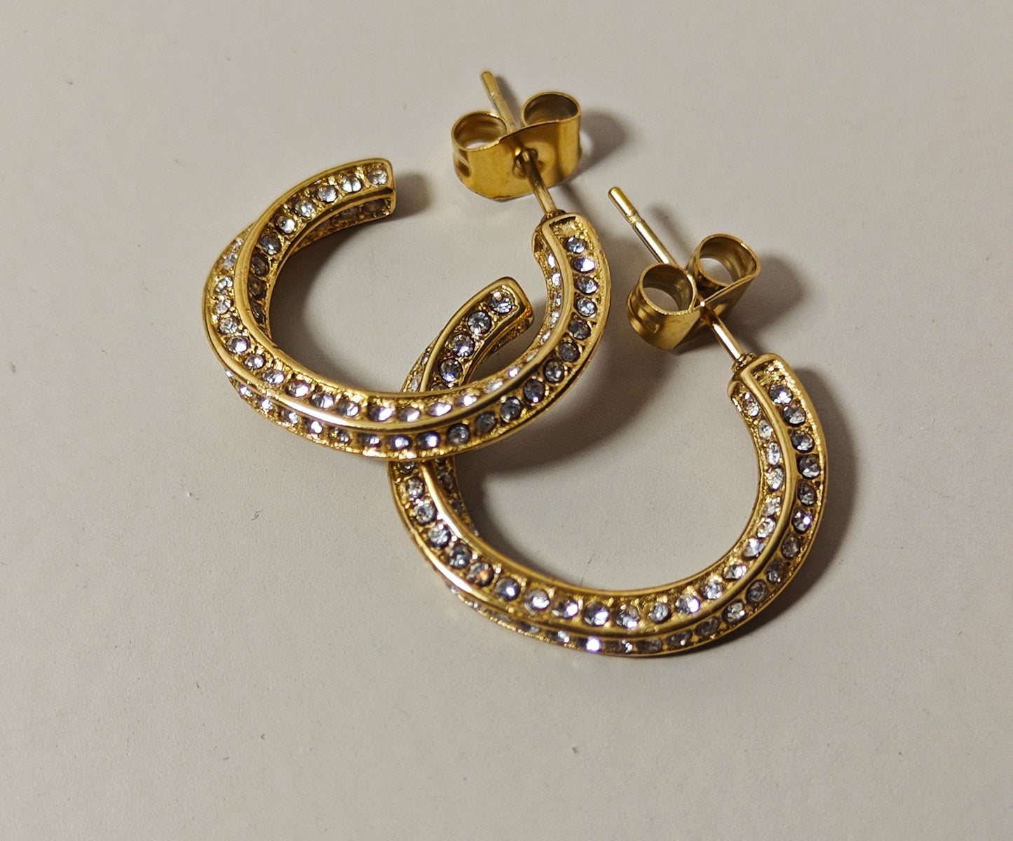 Oorbellen twisted curve