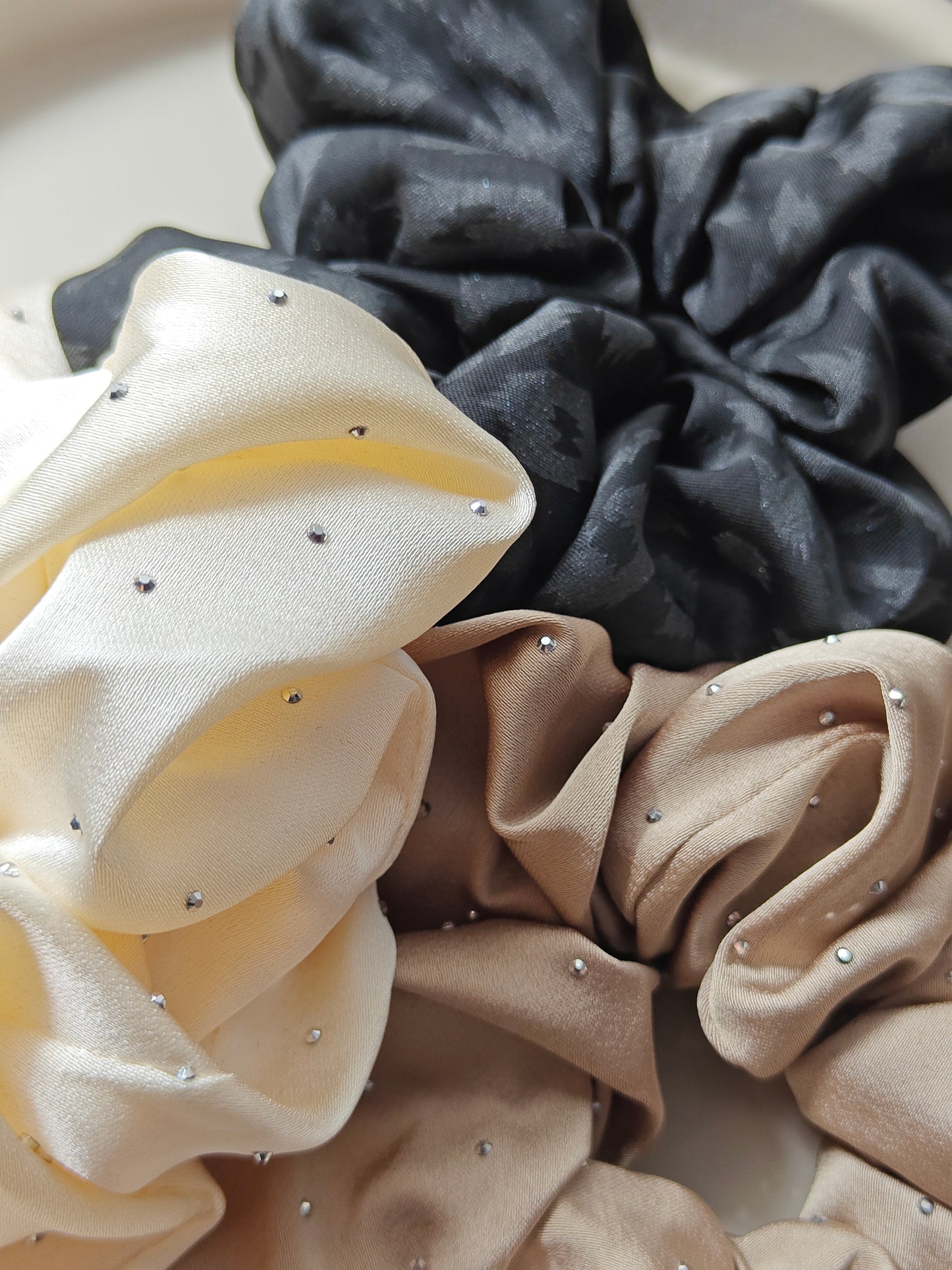 Scrunchie Coffee sparkle