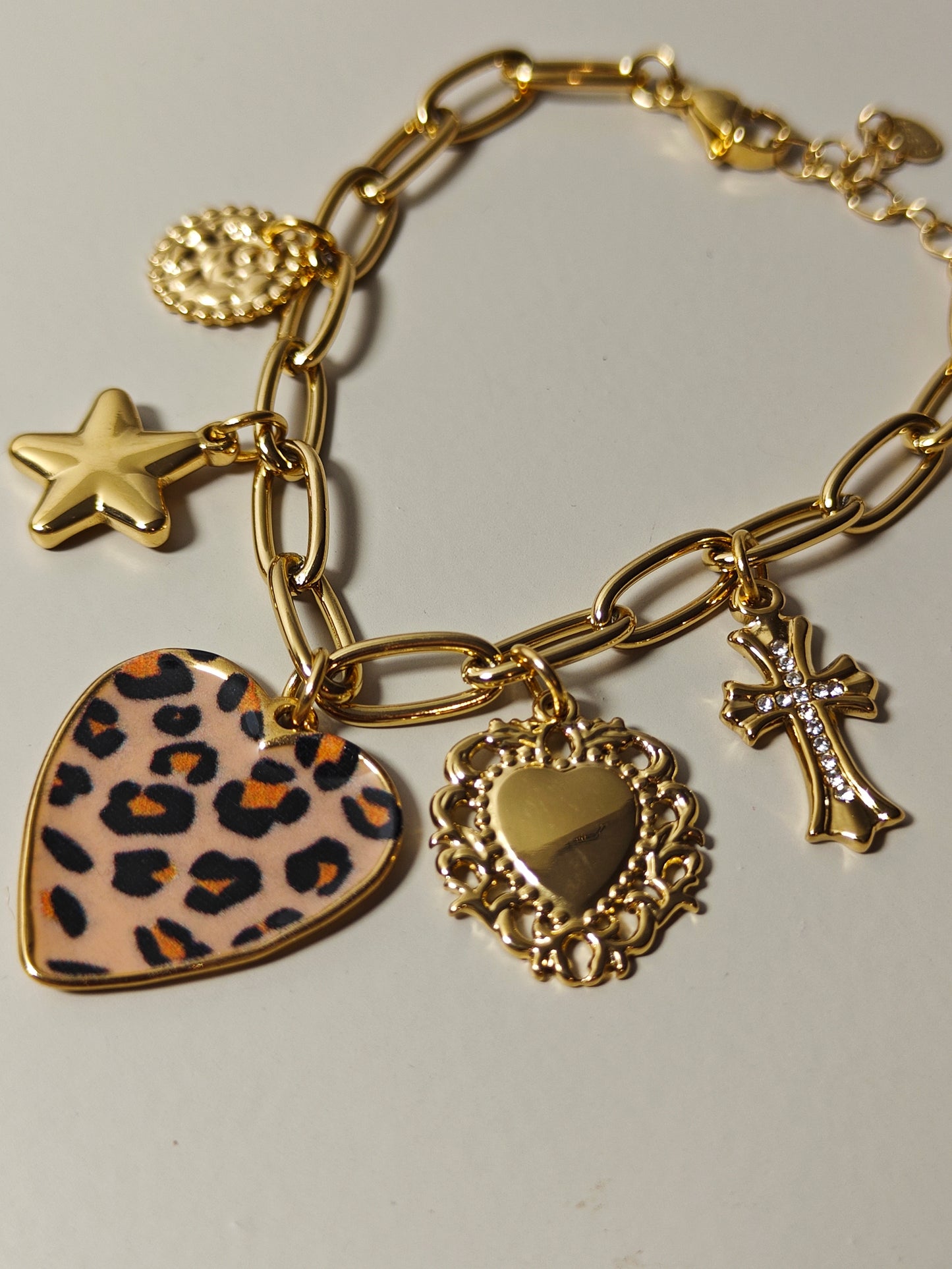 Armband Statement leopard