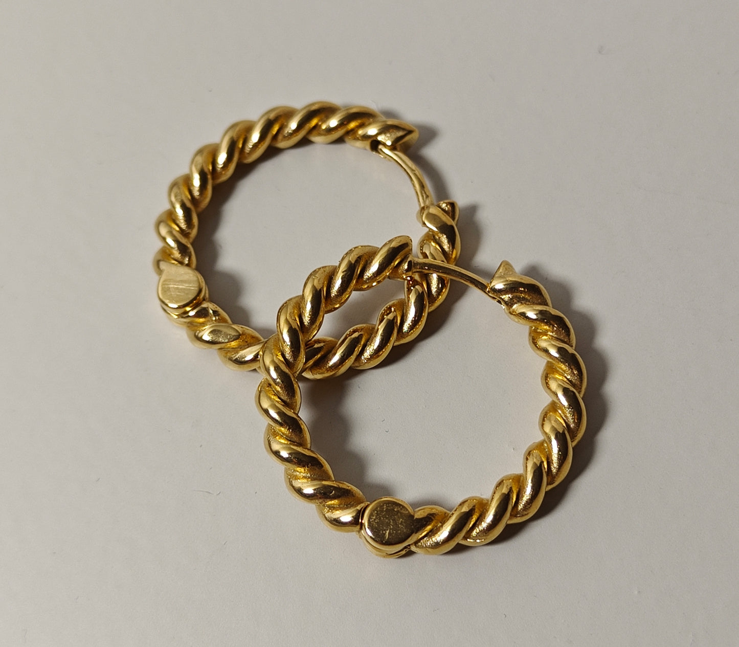 Oorbellen twisted hoops