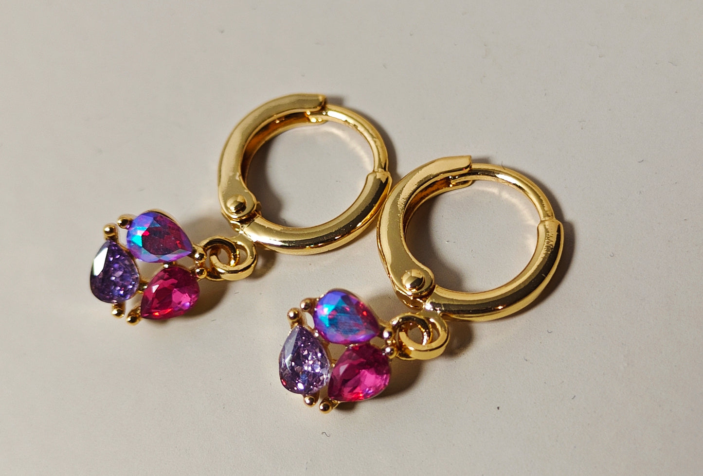 Oorbellen Colorful Drops