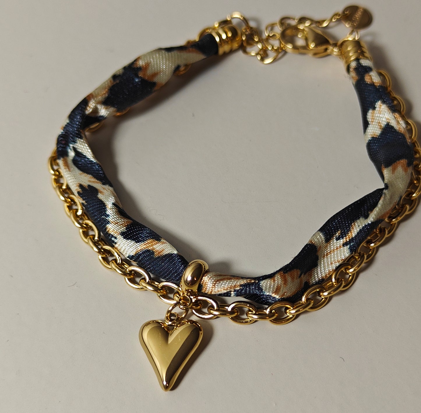 Armband Leopard heart