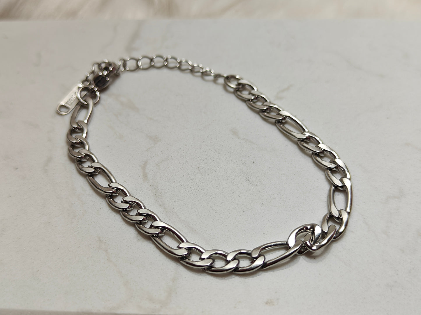 Armband grove schakel