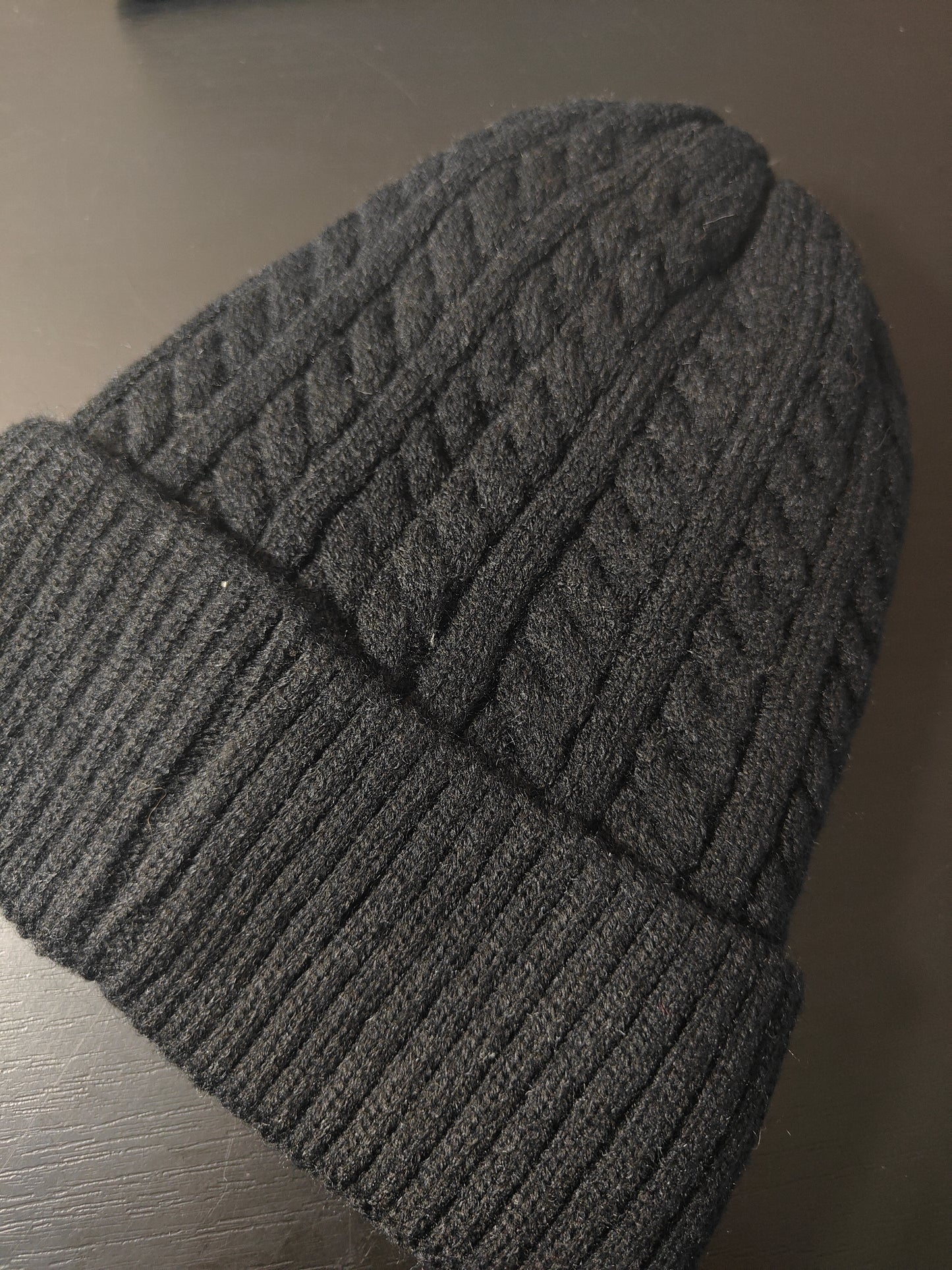 Beanie zwart
