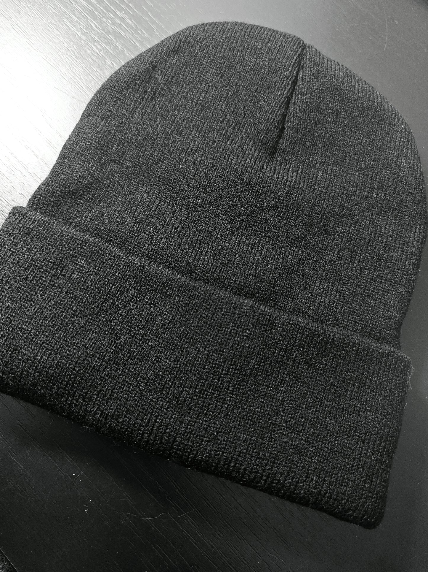 Beanie basic zwart